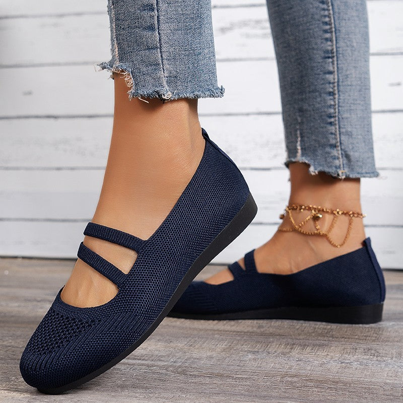 Women's Breathable Mesh Flat Shoes Klara