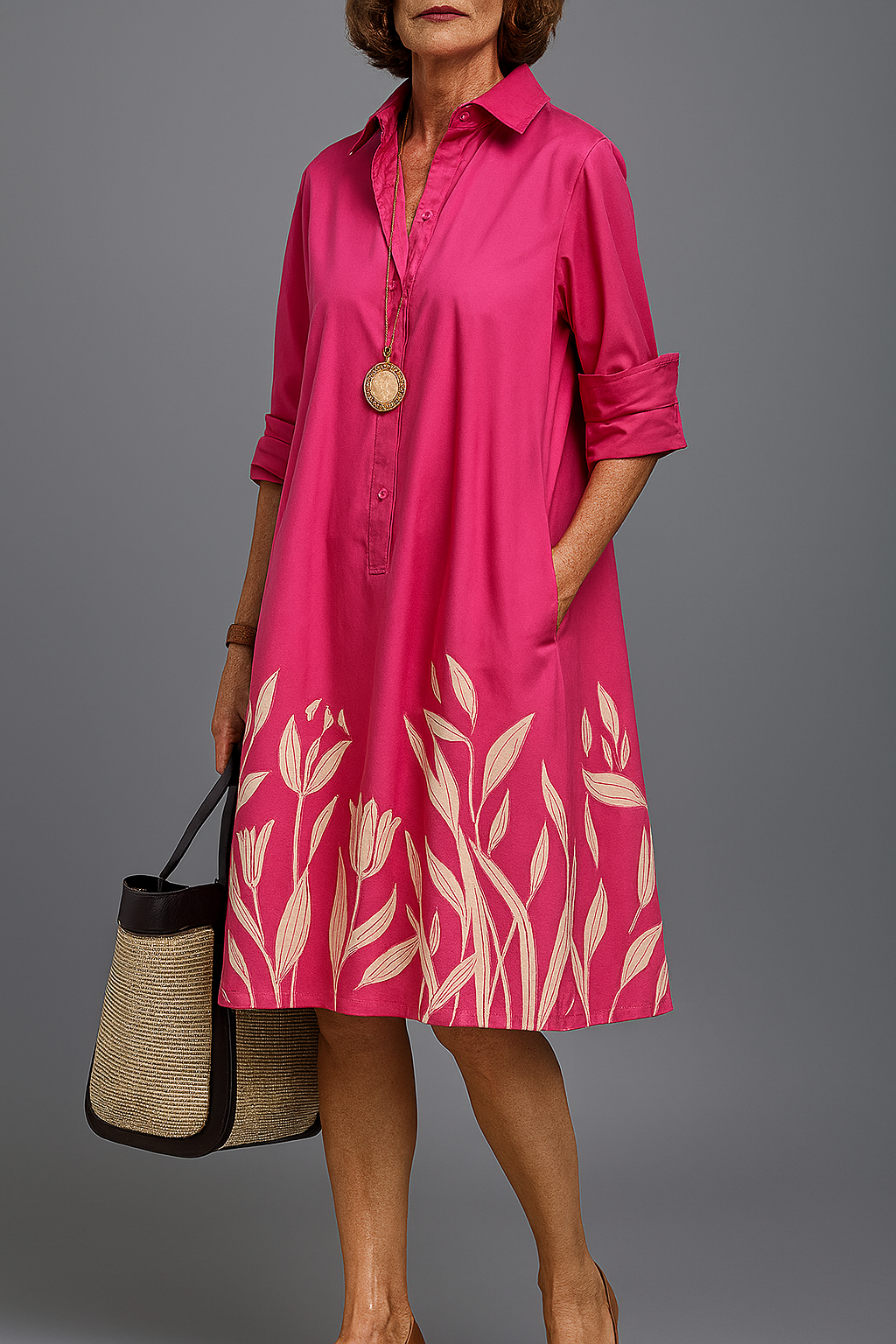 Women's Flowy Midi Dress Klara