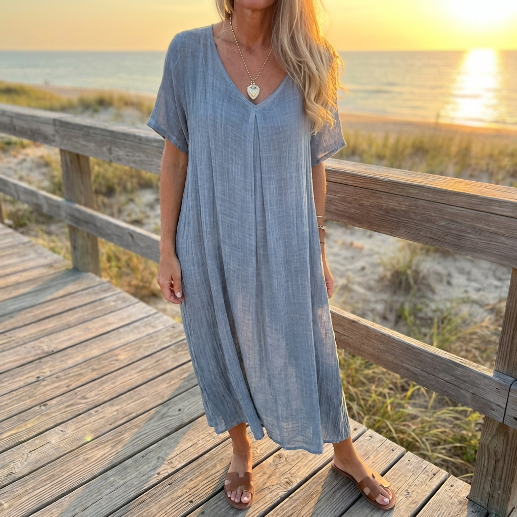 Women's Fluid Lightweight Summer Dress Klara