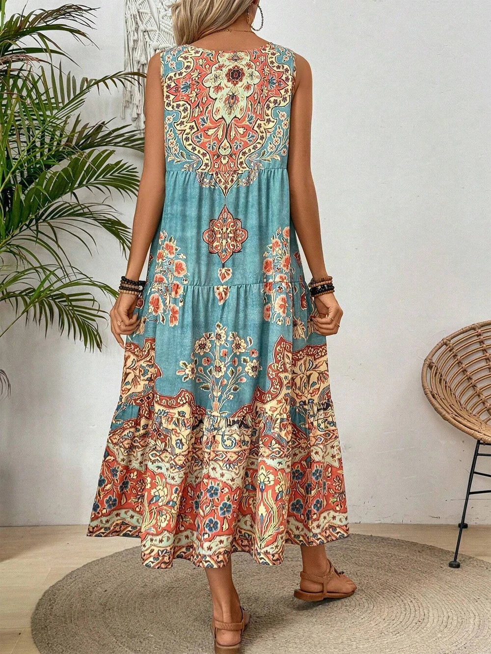 Women's Lightweight Cotton Casual Summer Dress Klara
