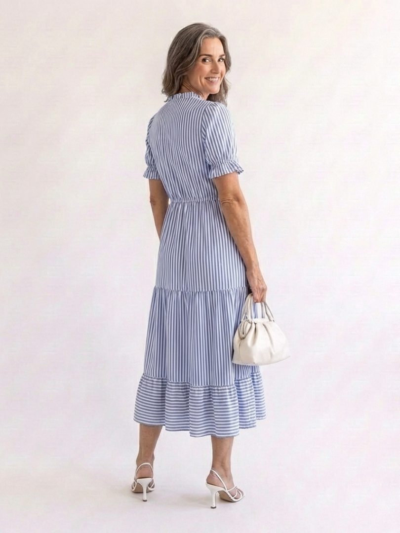 Women's Lightweight Flattering Midi Dress Klara