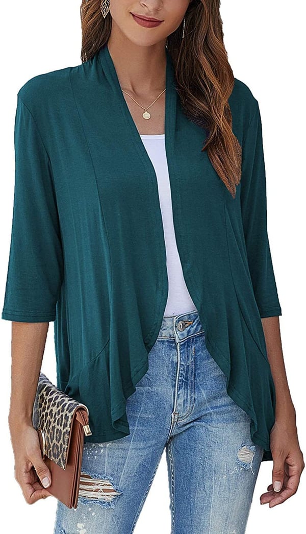 Women's Lightweight Open Front Knit Jacket Klara