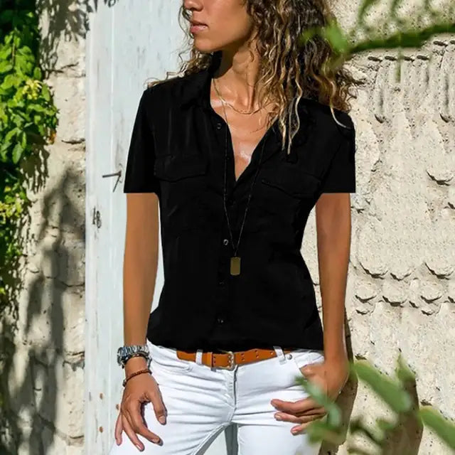Women's Soft Casual Comfort Blouse Klara