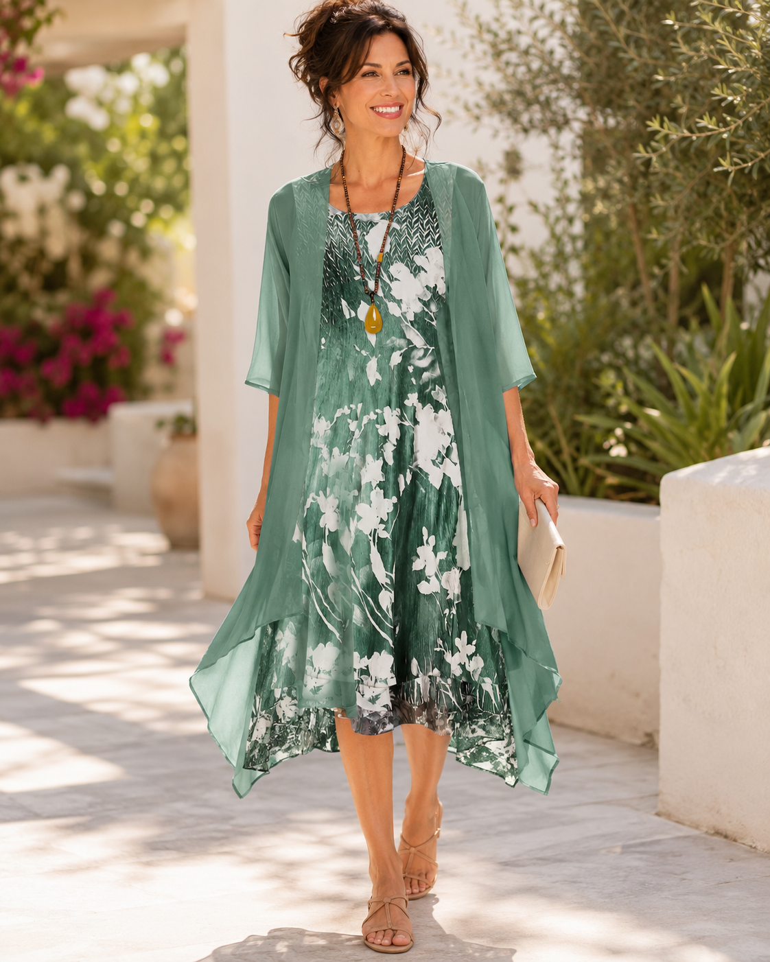 Women's Airy Two-Layer Dress Klara