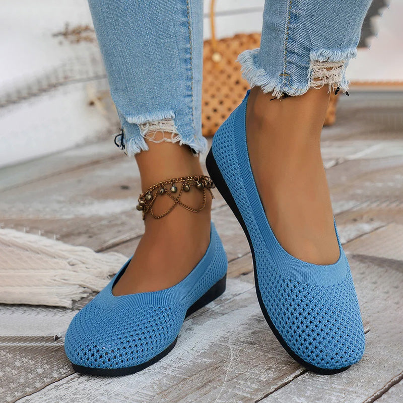 Women's Breathable Mesh Flat Shoes Klara