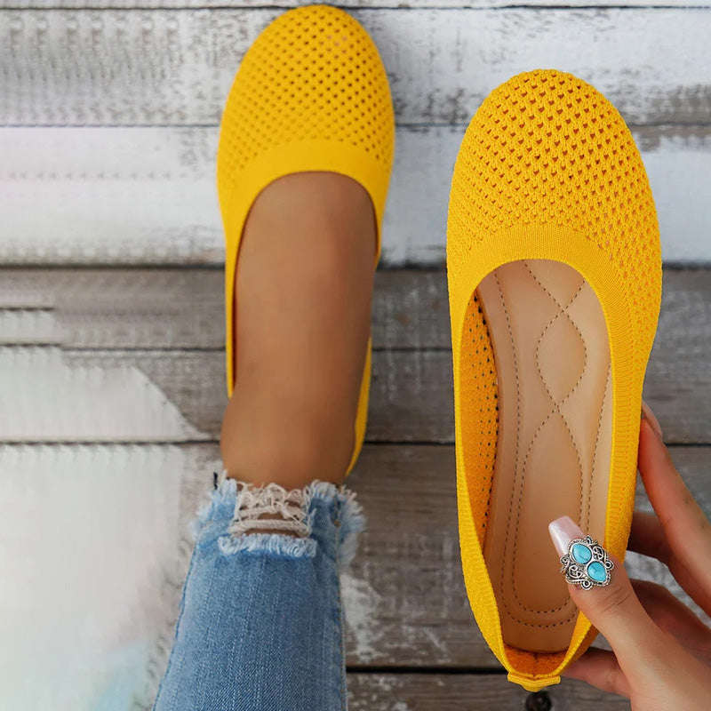 Women's Breathable Mesh Flat Shoes Klara