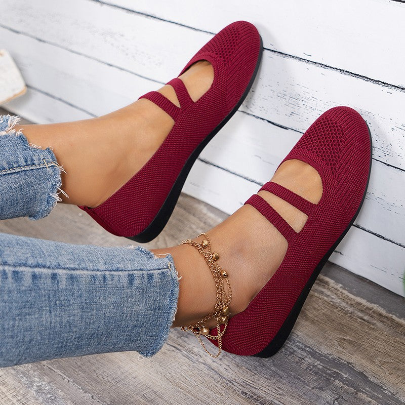 Women's Breathable Mesh Flat Shoes Klara