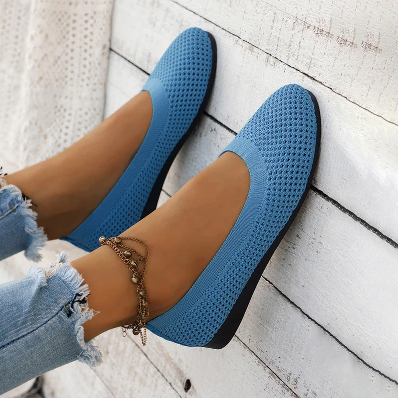 Women's Breathable Mesh Flat Shoes Klara