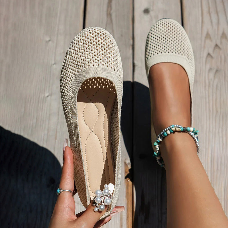 Women's Breathable Mesh Flat Shoes Klara