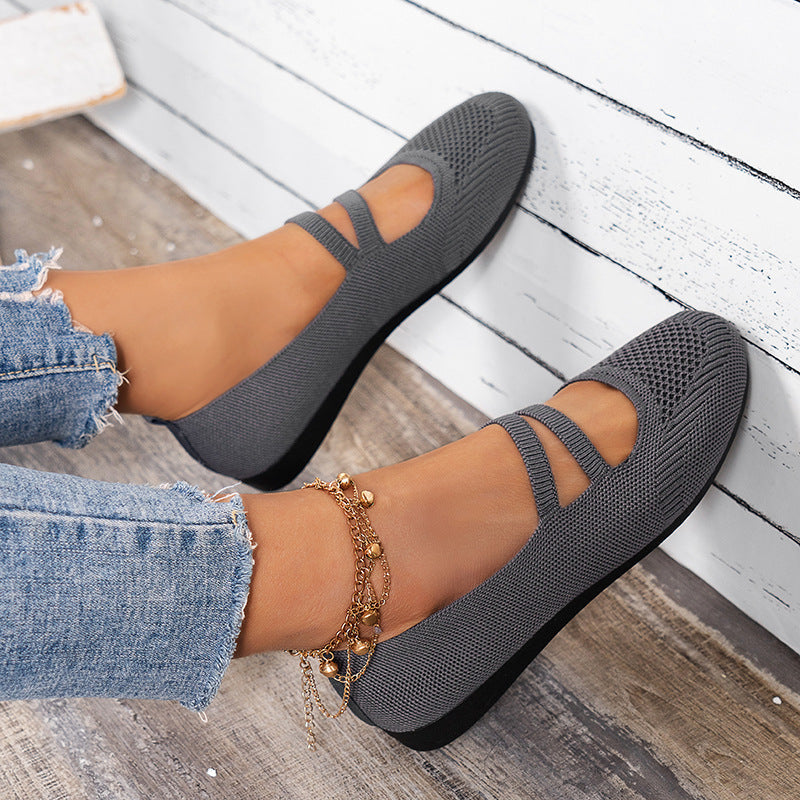 Women's Breathable Mesh Flat Shoes Klara