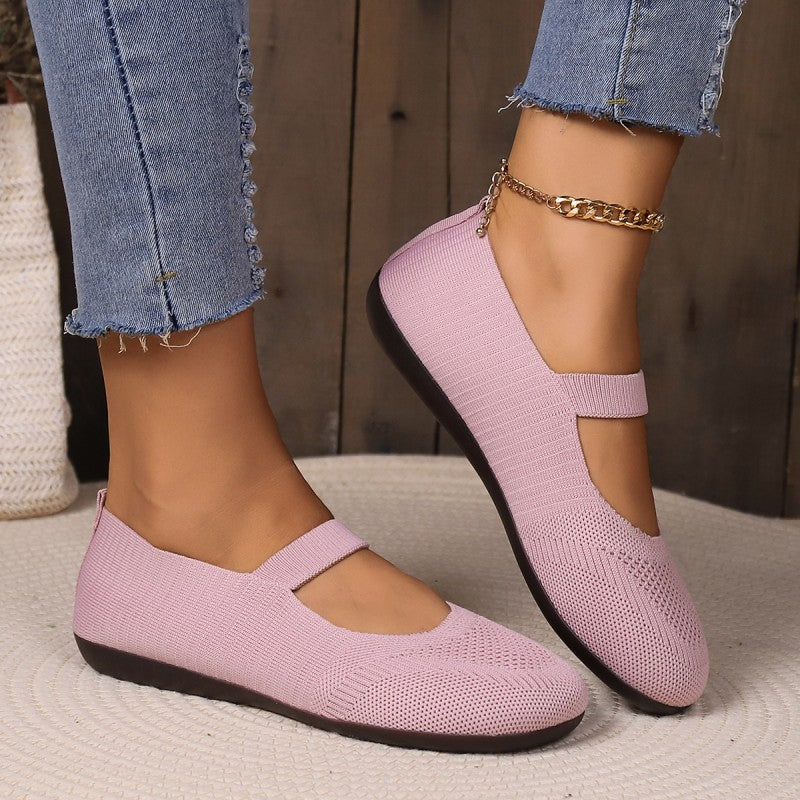 Women's Breathable Mesh Slip-On Flat Shoes Klara