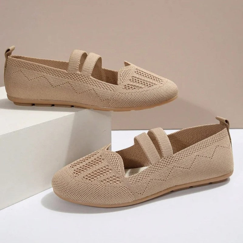 Women's Breathable Mesh Slip-On Flat Shoes Klara