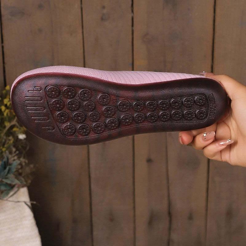 Women's Breathable Mesh Slip-On Flat Shoes Klara