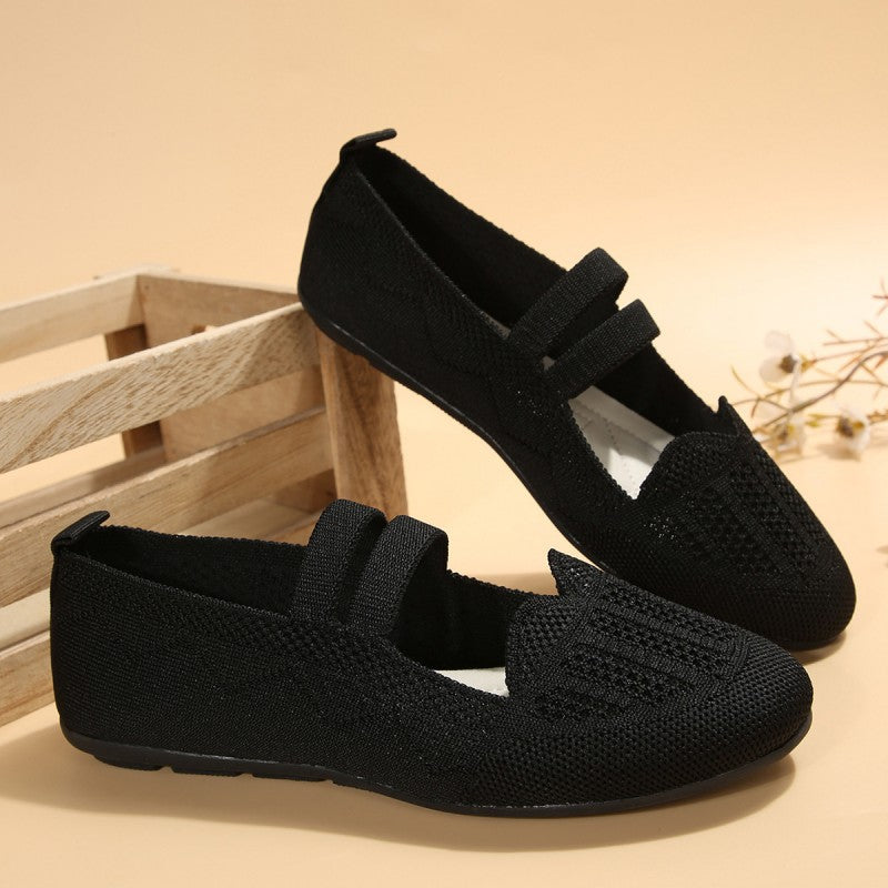 Women's Breathable Mesh Slip-On Flat Shoes Klara