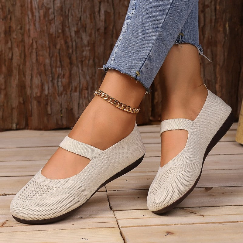 Women's Breathable Mesh Slip-On Flat Shoes Klara