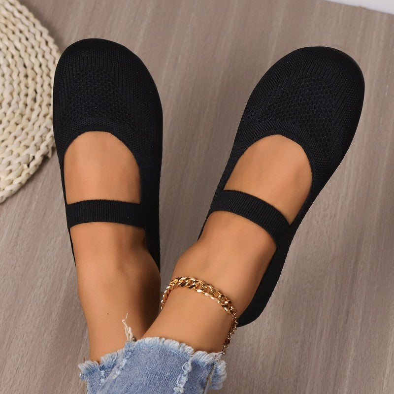 Women's Breathable Mesh Slip-On Flat Shoes Klara