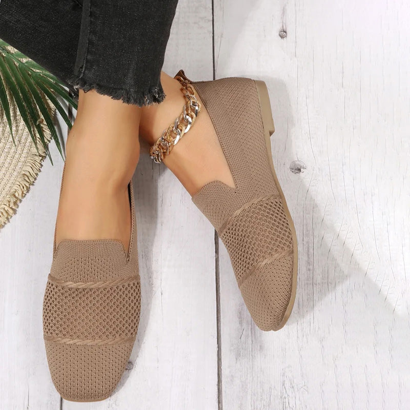 Women's Breathable Mesh Slip-On Flats Klara