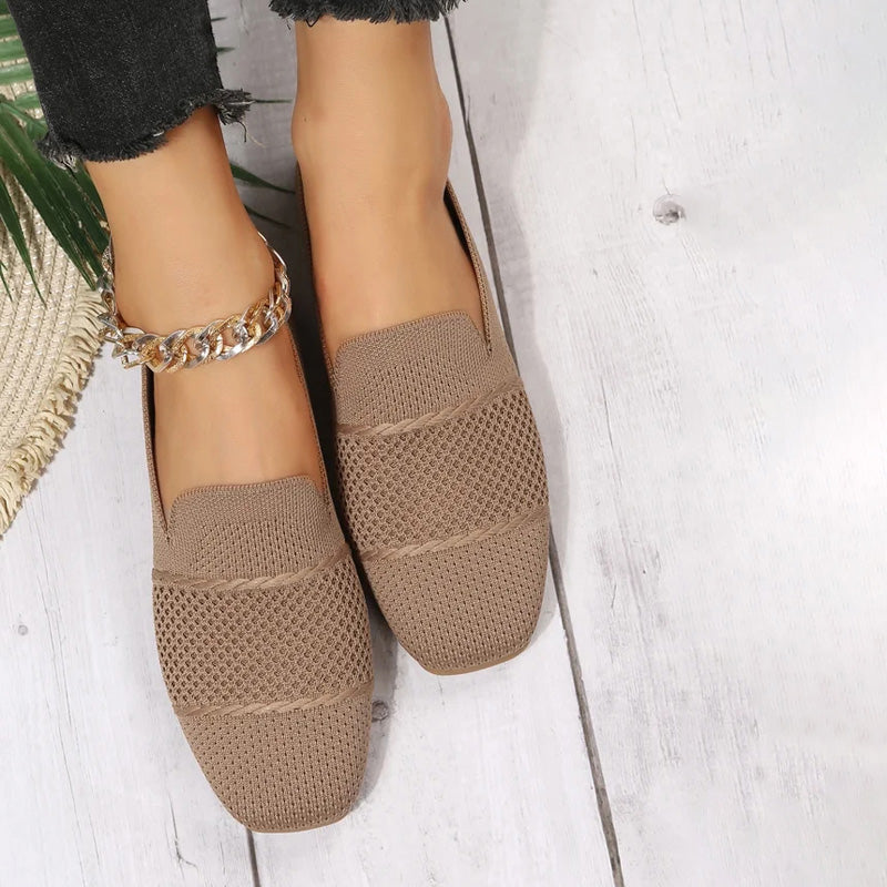 Women's Breathable Mesh Slip-On Flats Klara