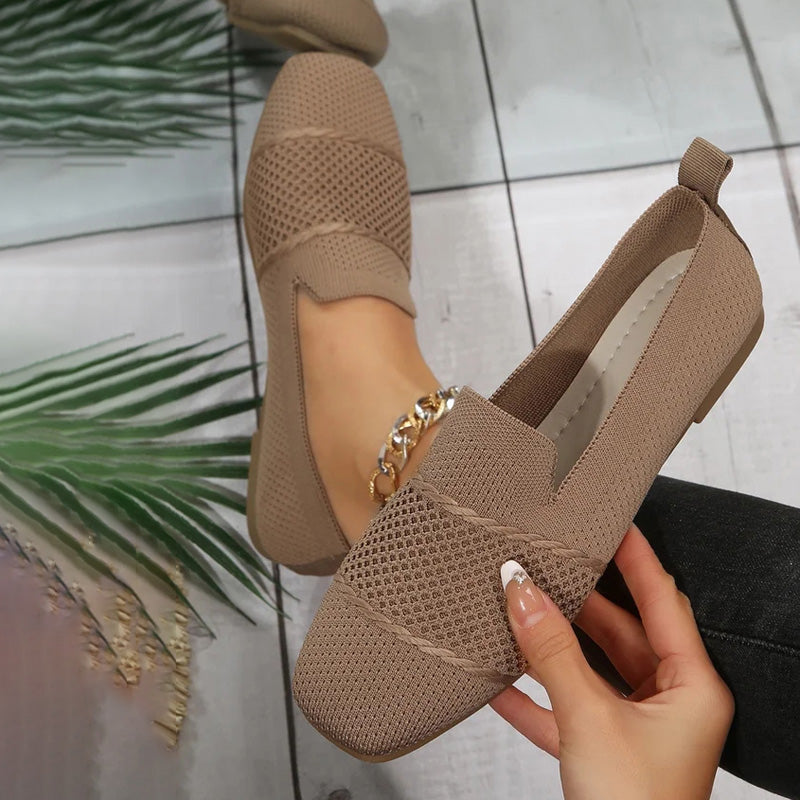 Women's Breathable Mesh Slip-On Flats Klara