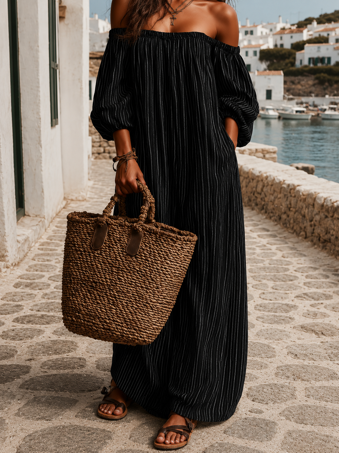Women's Breathable Soft Touch Midi Dress Klara