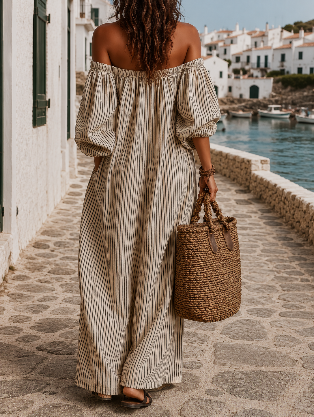 Women's Breathable Soft Touch Midi Dress Klara