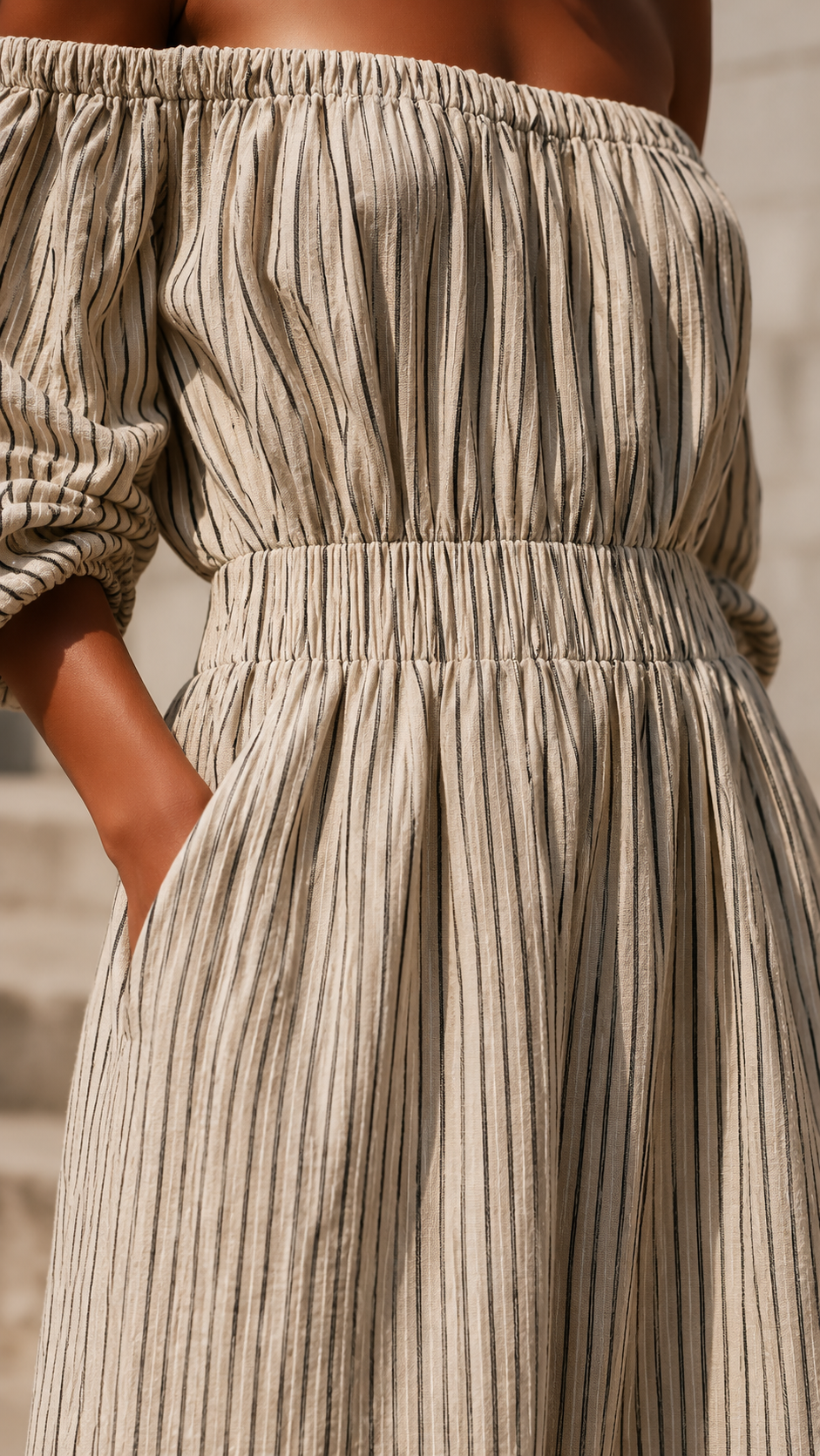 Women's Breathable Soft Touch Midi Dress Klara
