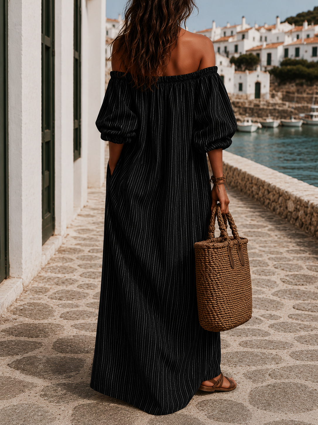 Women's Breathable Soft Touch Midi Dress Klara