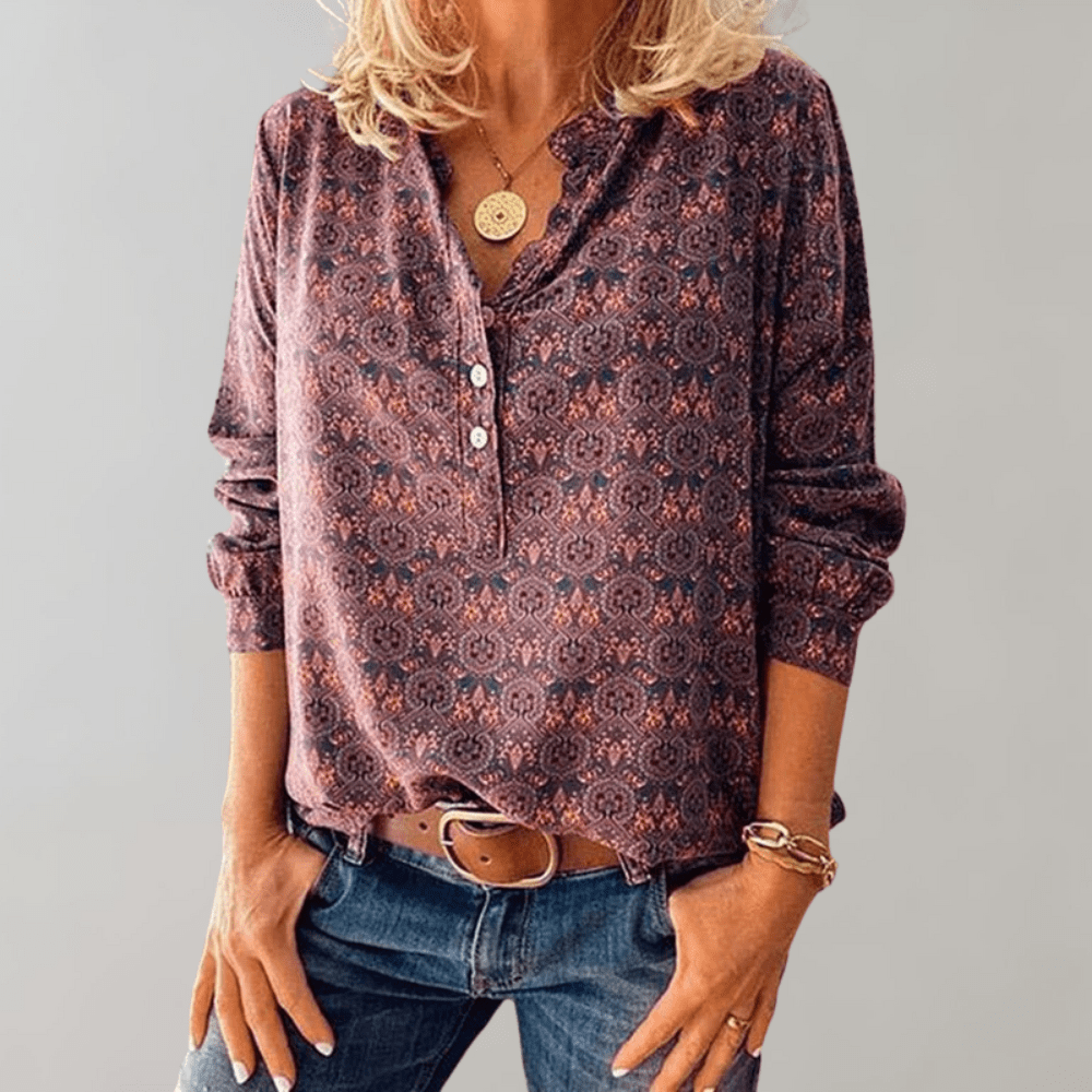 Women's Casual Vintage Blouse Klara