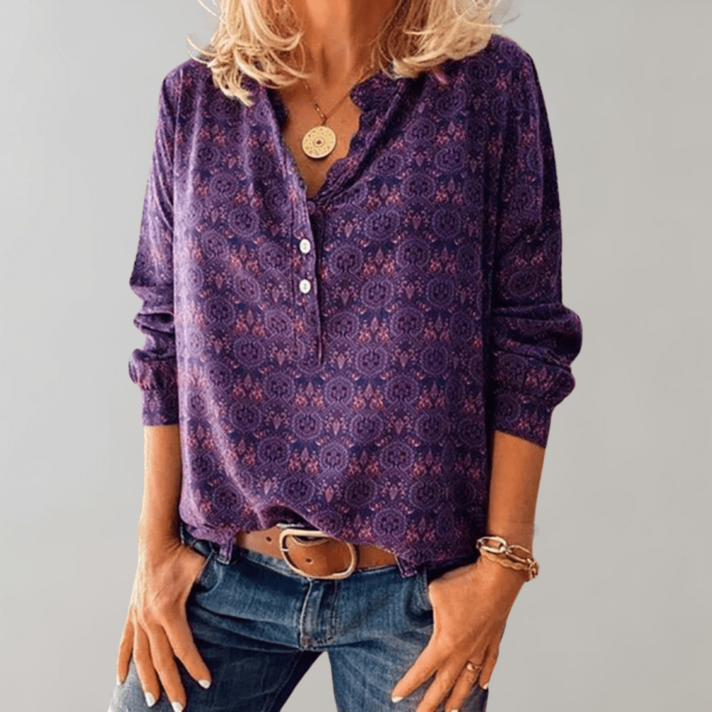 Women's Casual Vintage Blouse Klara