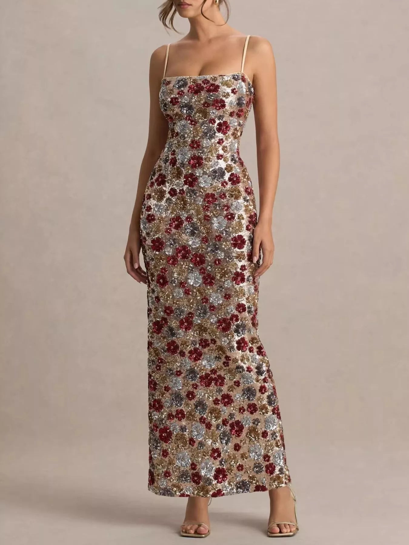 Women's Celestial Embroidered Midi Dress Klara