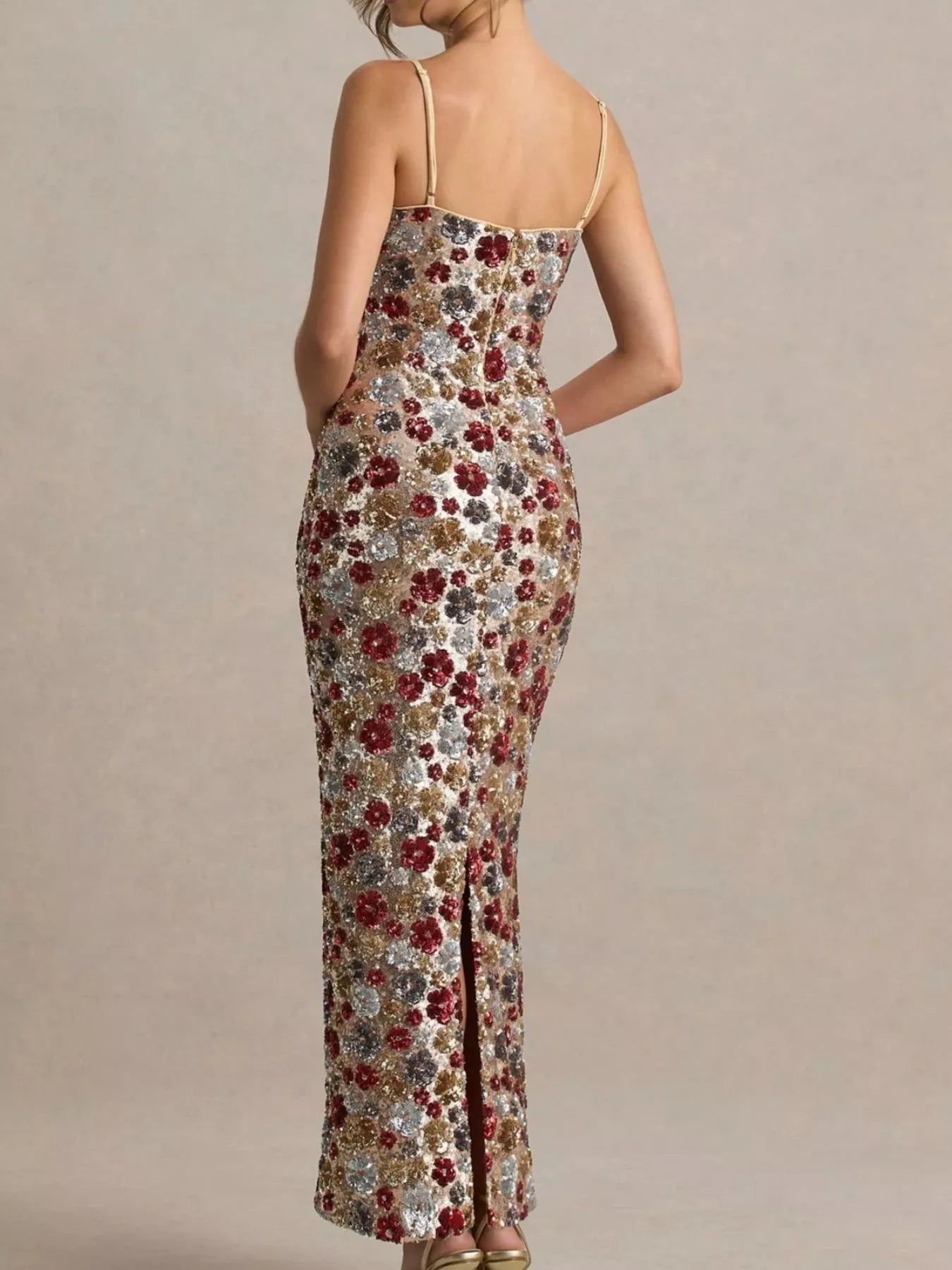 Women's Celestial Embroidered Midi Dress Klara