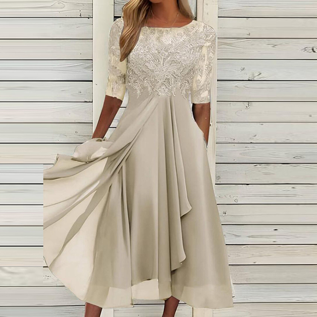 Women's Elegant Lace Party Dress Klara