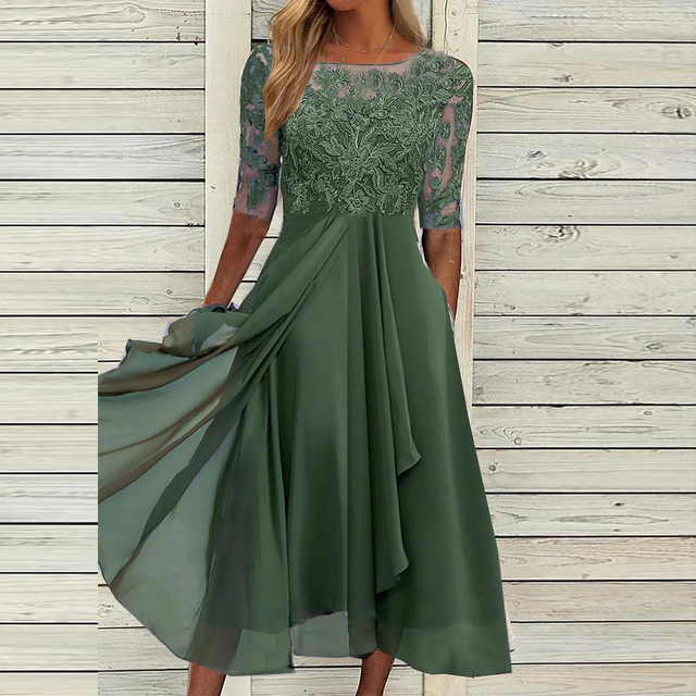 Women's Elegant Lace Party Dress Klara