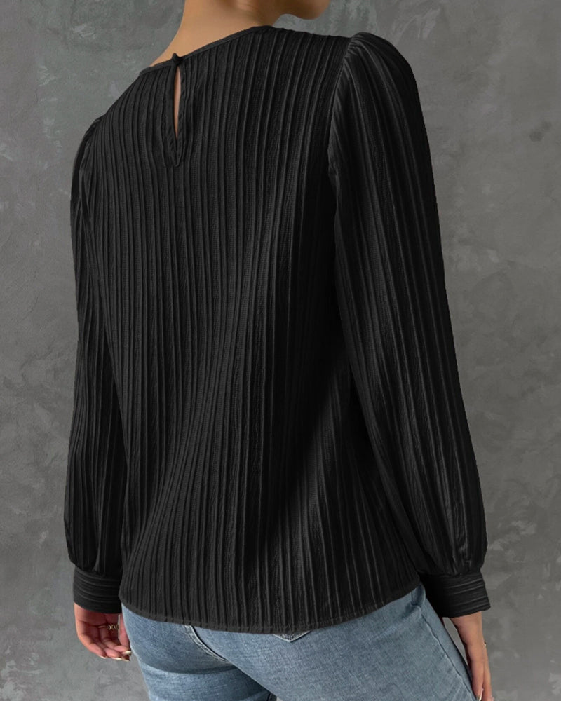 Women's Elegant Lantern Sleeve Blouse Klara