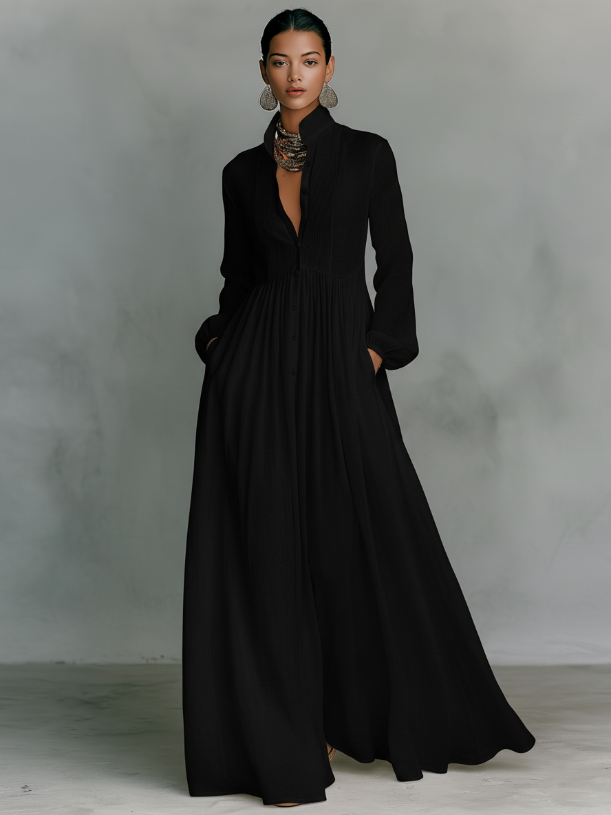 Women's Flowing Lightweight Midi Dress Klara