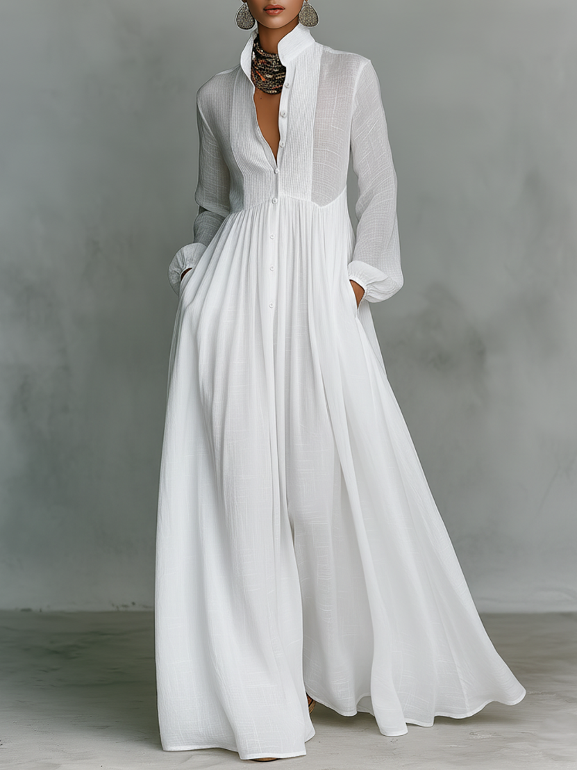 Women's Flowing Lightweight Midi Dress Klara