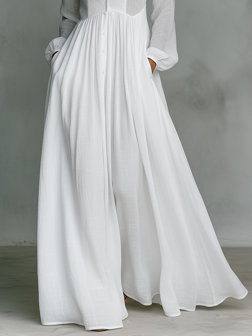 Women's Flowing Lightweight Midi Dress Klara