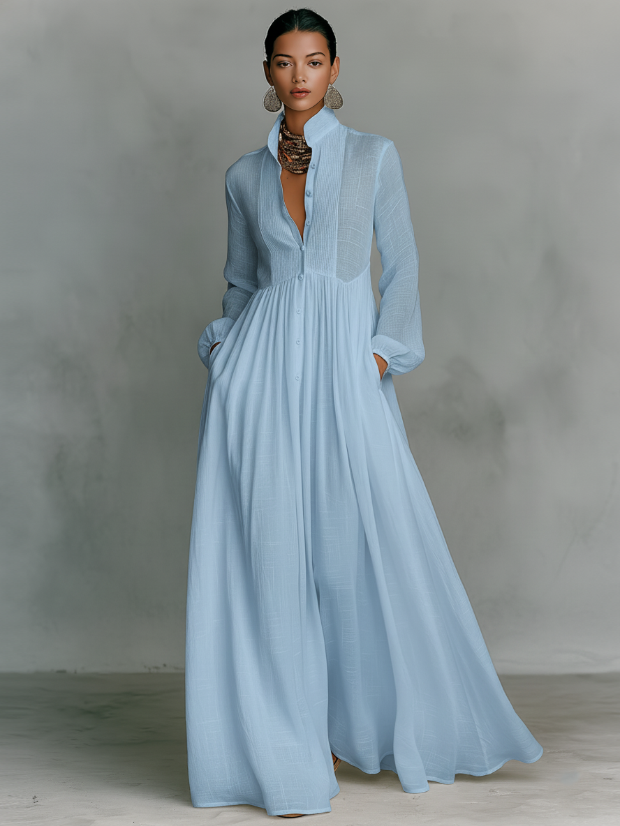 Women's Flowing Lightweight Midi Dress Klara