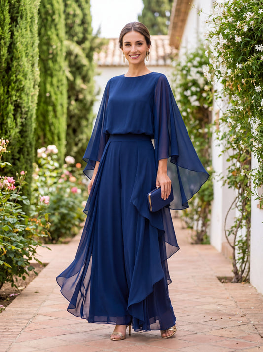 Women's Fluid Georgette Two Piece Set Klara