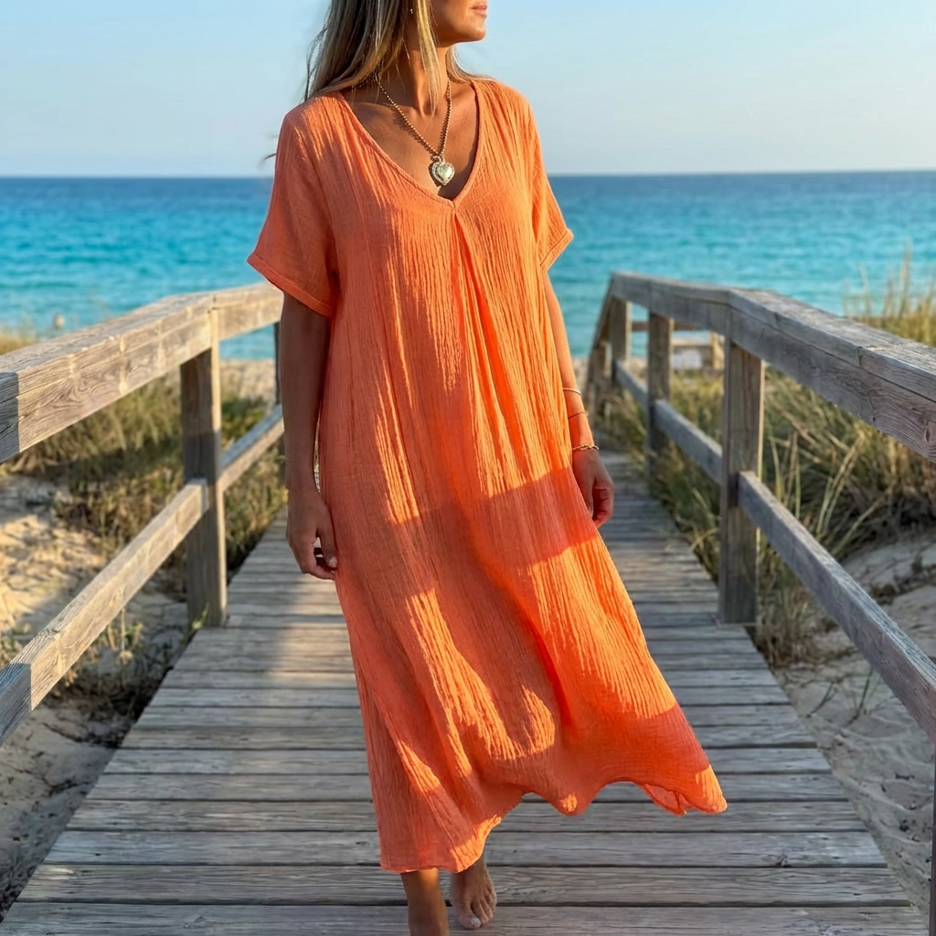 Women's Fluid Lightweight Summer Dress Klara