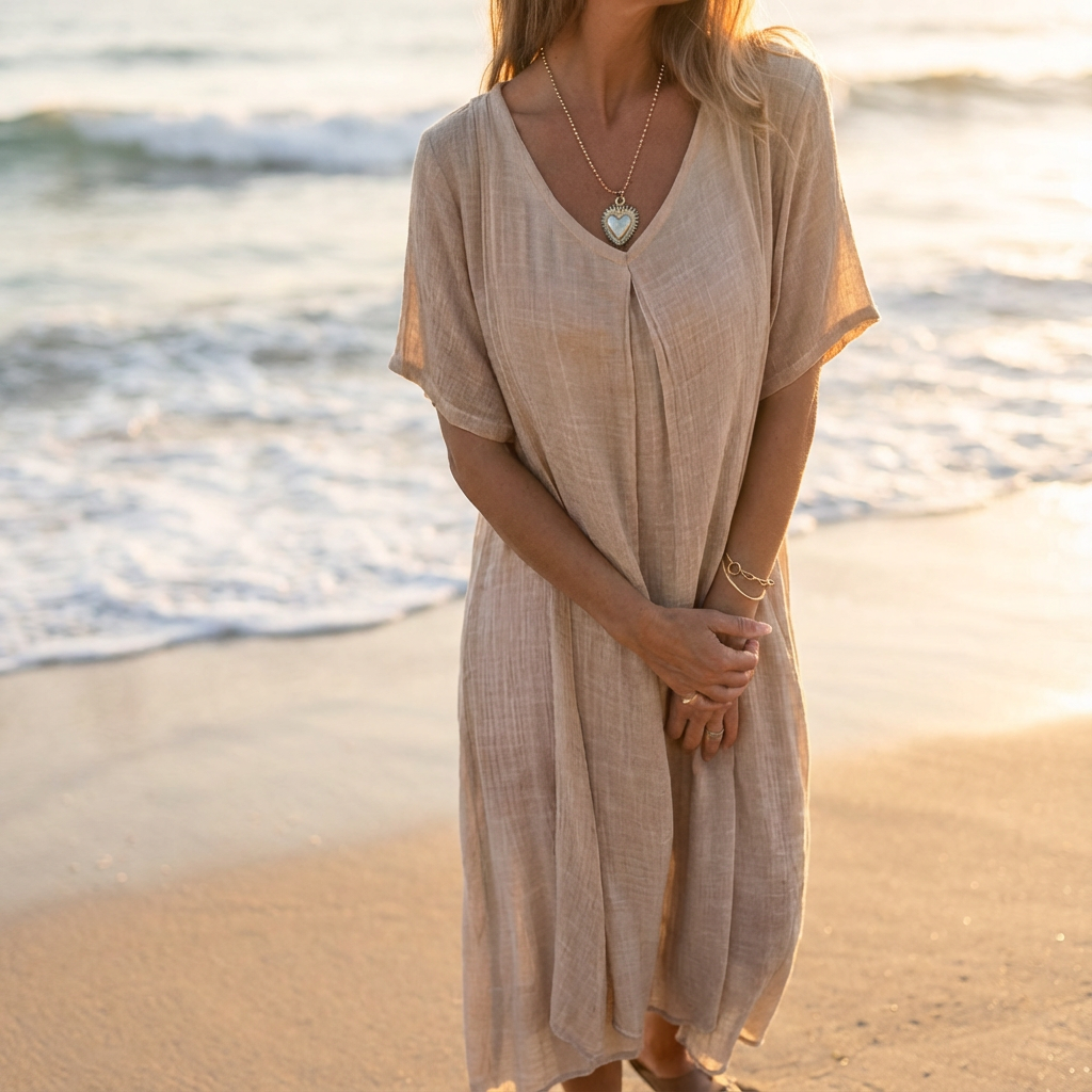 Women's Fluid Lightweight Summer Dress Klara