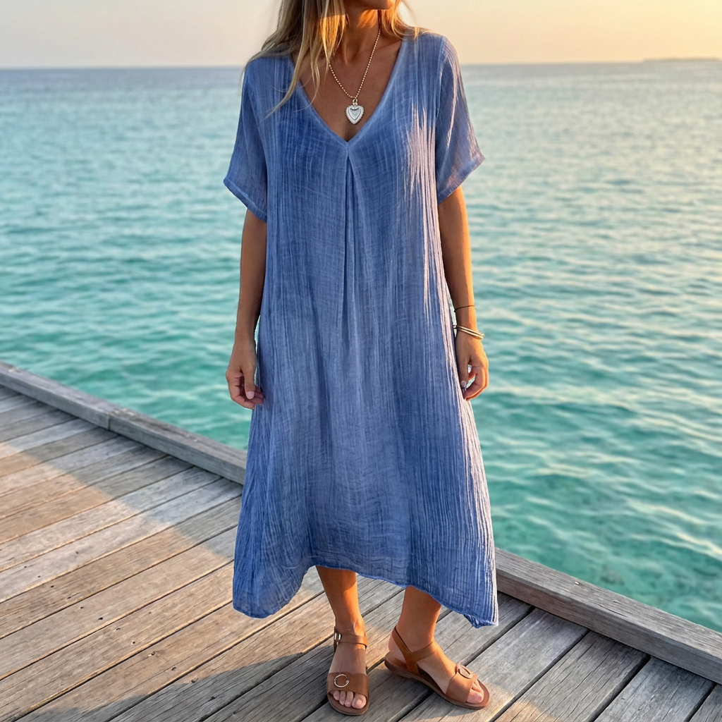 Women's Fluid Lightweight Summer Dress Klara