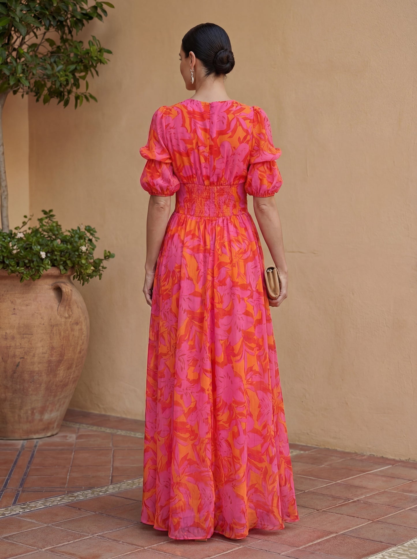 Women's Fluid Maxi Dress Klara