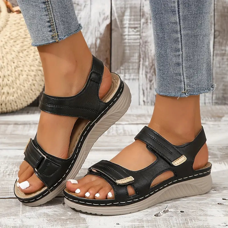 Women's Leather Comfort Sandals Klara