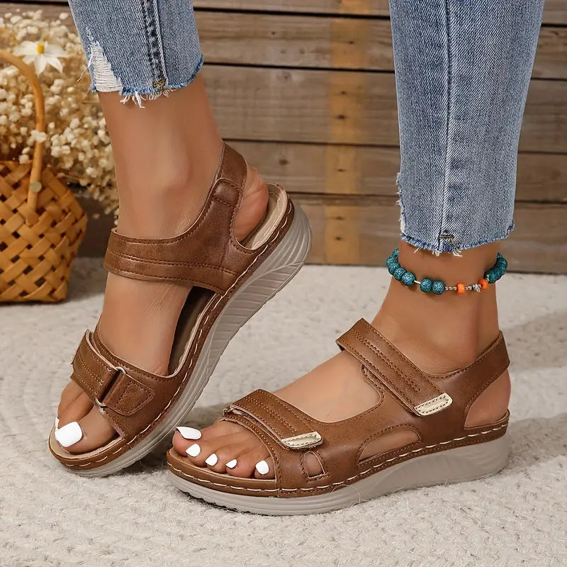 Women's Leather Comfort Sandals Klara