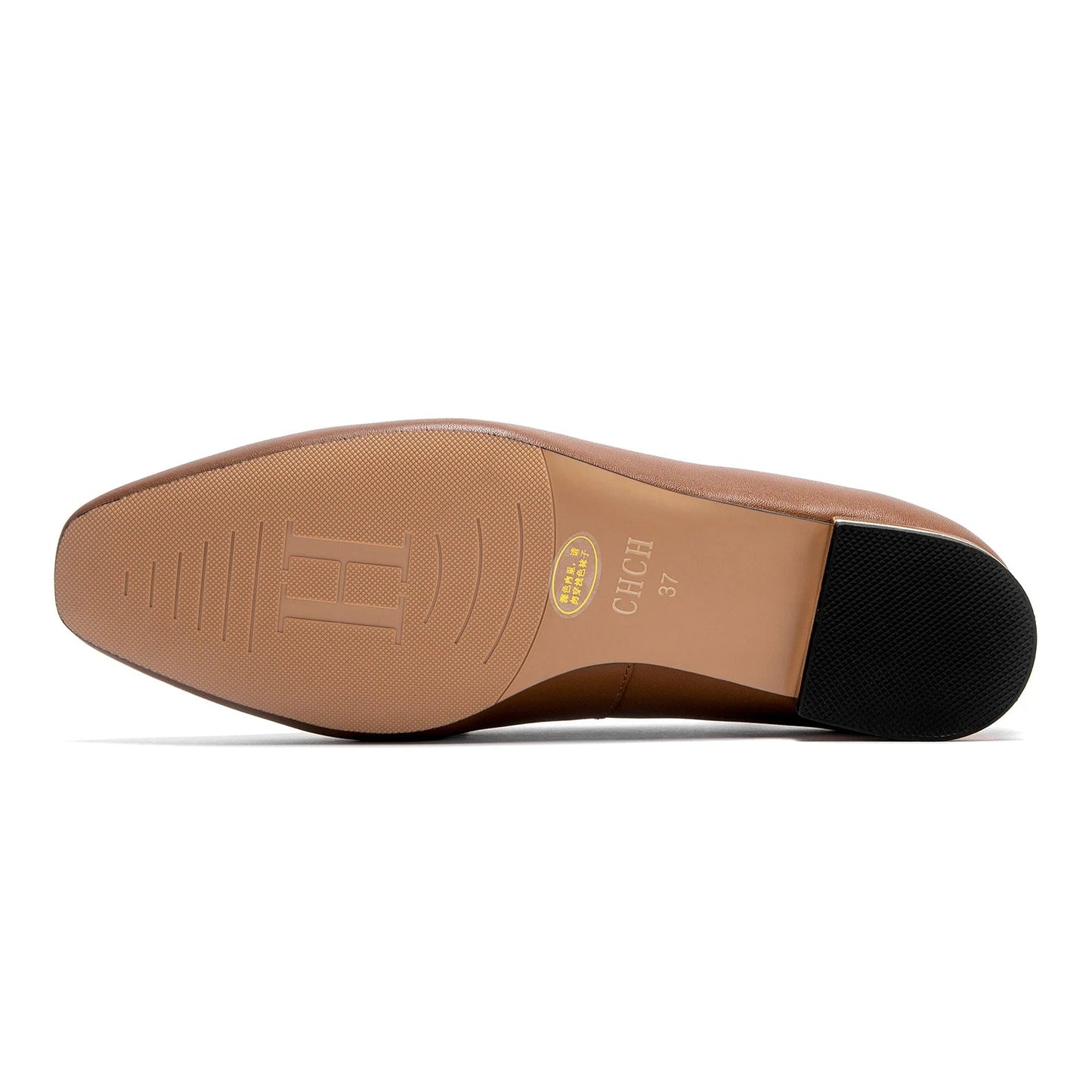Women's Leather Moccasin Shoes with Gold Lock Detail Klara