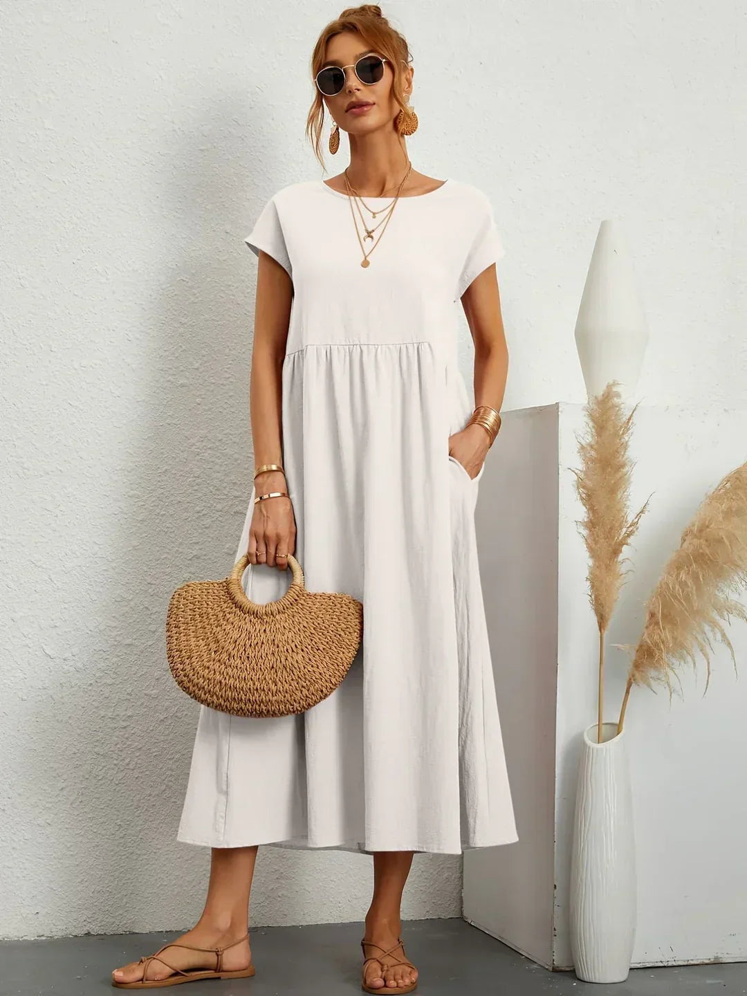 Women's Lightweight Casual Everyday Dress Klara