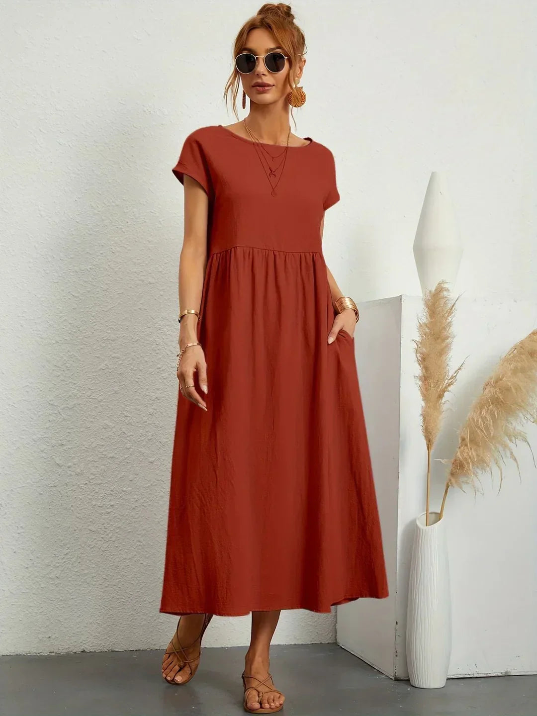 Women's Lightweight Casual Everyday Dress Klara