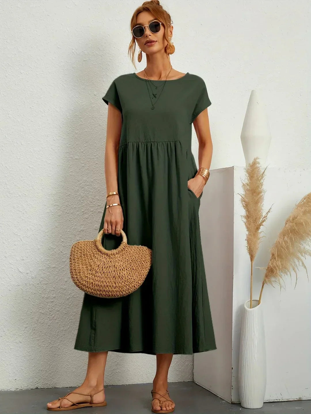 Women's Lightweight Casual Everyday Dress Klara
