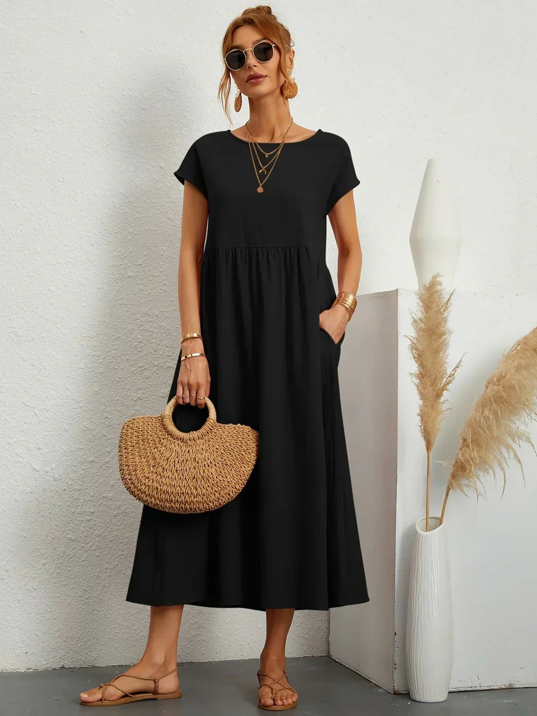 Women's Lightweight Casual Everyday Dress Klara